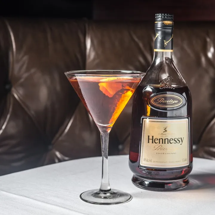 Cocktails at the bar