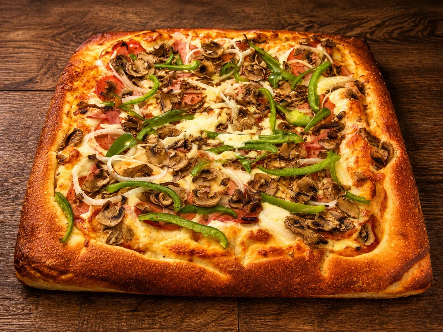 Jim's Special Sicilian, double-layered and loaded