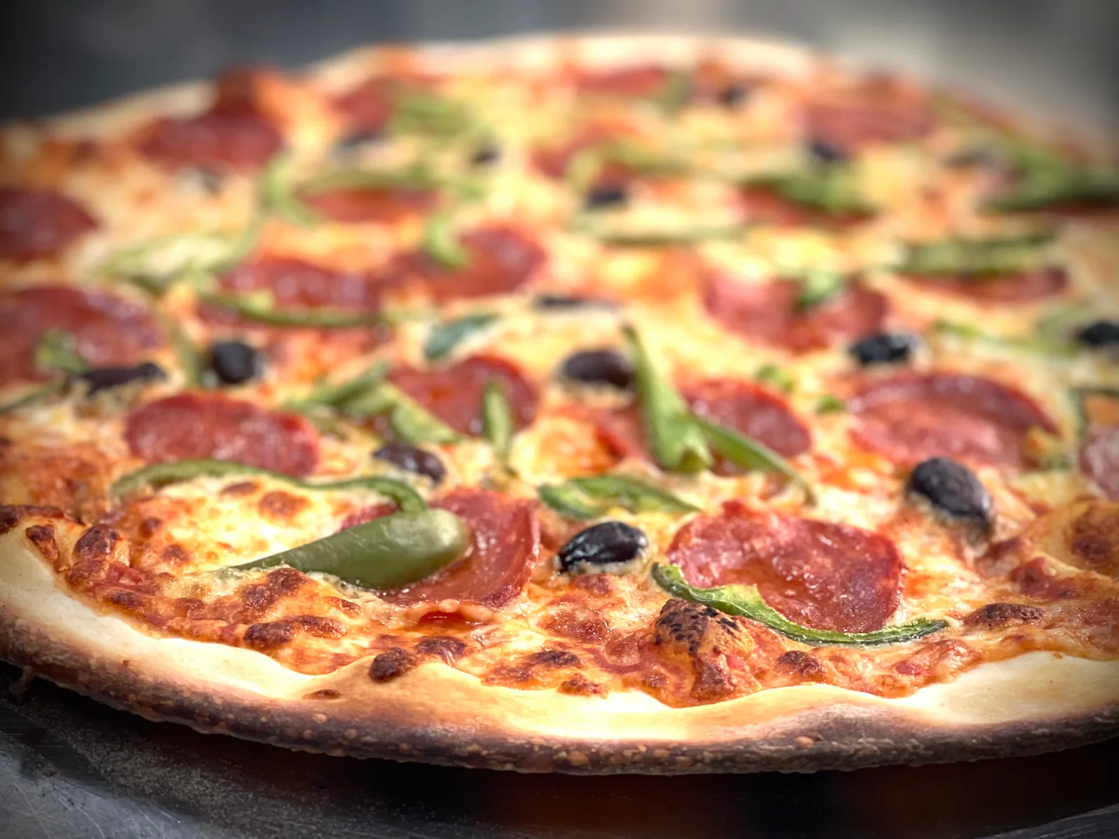 Rustica Calabrese — casalingo salami, kalamata olives and pepper